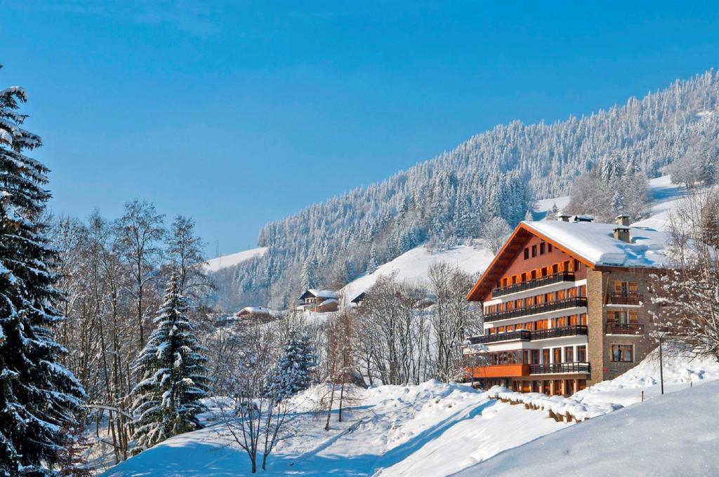 Hotel Vacances Bleues Les Chalets Du Prariand Megève Exterior foto
