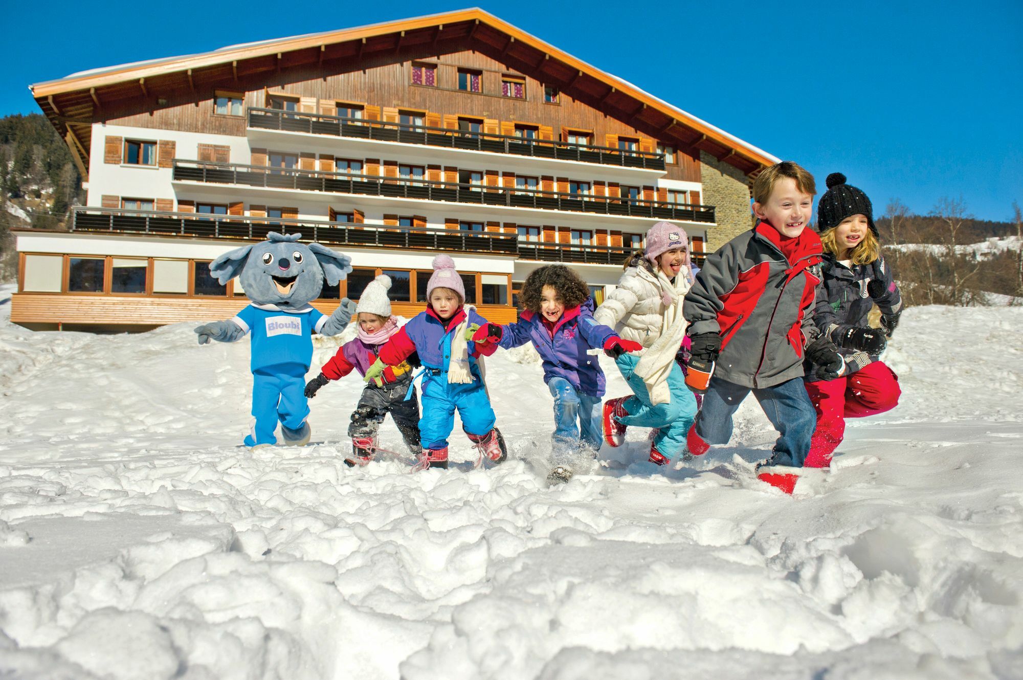 Hotel Vacances Bleues Les Chalets Du Prariand Megève Exterior foto