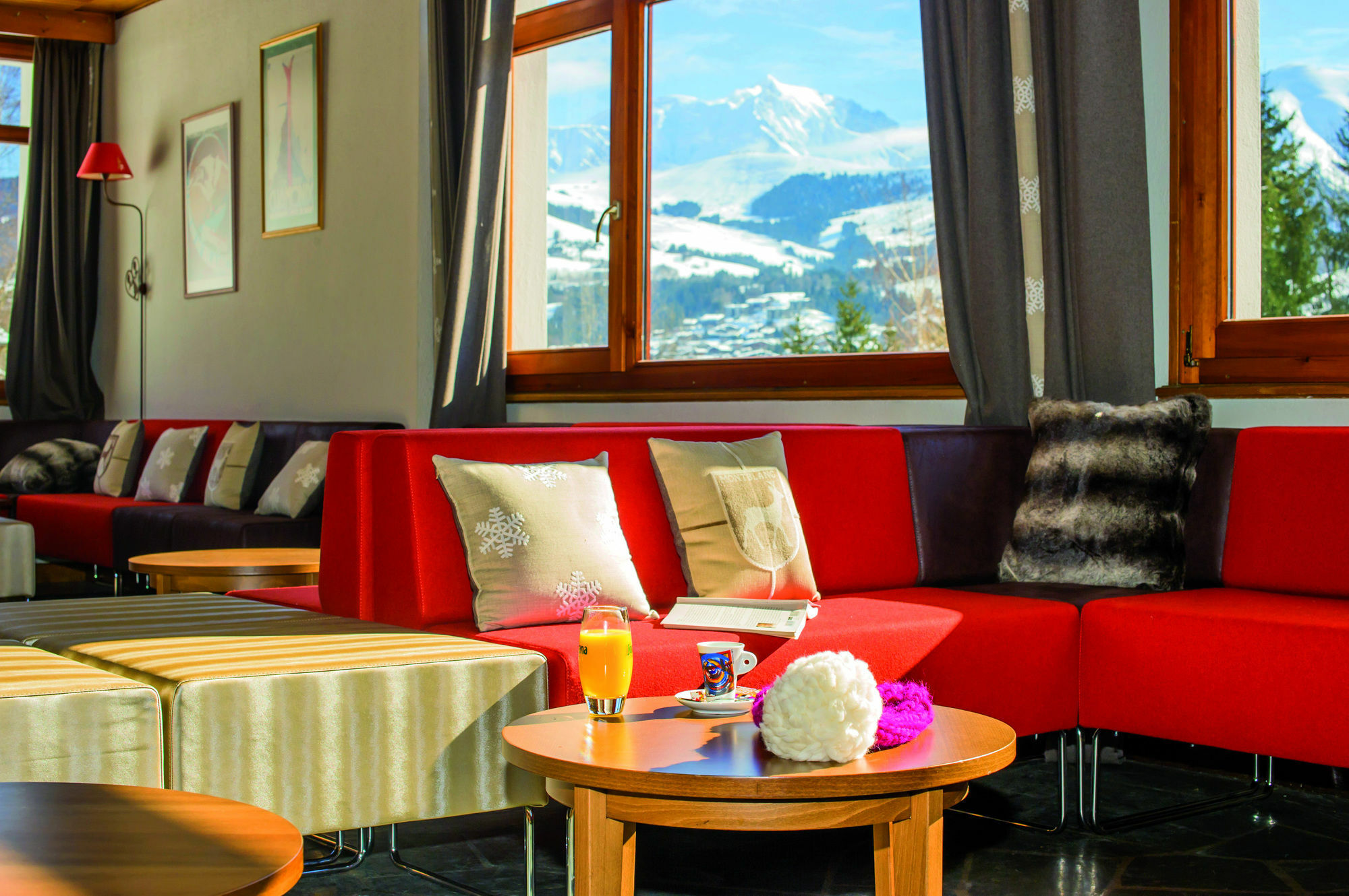 Hotel Vacances Bleues Les Chalets Du Prariand Megève Exterior foto
